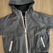 Rebel брендовая легкая куртка ветровка с капюшоном на мальчика 3/4 года рост 98/104 см
