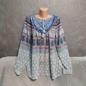 Симпатичная блузка свободного кроя, р L/XL
