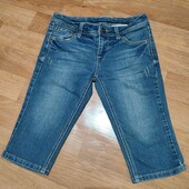 джинсові шорти капрі для дівчинки 