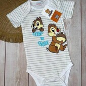 Боді короткий рукав 18 міс 80/86 см для малюків disney baby