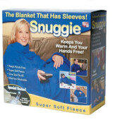 Плед согревающий из флиса с рукавами Snuggie ( Снагги)