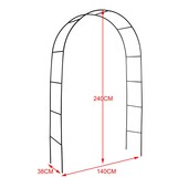 Арка садовая декоративная для роз, клематиса и прочих вьюнов