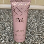 Baylis & harding зволожуючий крем для ніг олія жожоба мигдаль ваніль 125мл.