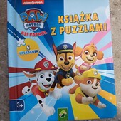 Книжка пазл nickelodeon. книжка з пазлами щенячий патруль