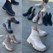 Черевики новинка ! Швидка відправка! демі/зима Натуральна шкіра, замша