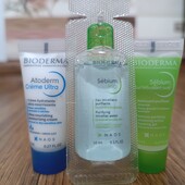 Лот пробників косметики від Bioderma 3 шт