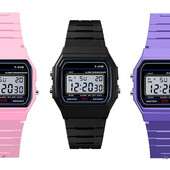 Часы наручные с дизайном "Casio" , новые, Фиолетовые