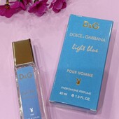 Dolce & Gabbana Light Blue pour homme 40 мл. с феромонами. Свежий аромат для энергичного мужчины.