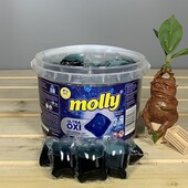 Універсальні капсули для прання Molly однокомпонентні Сині - 60 шт.