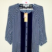 Шикарная блуза с кружевом, collective concepts, stitch fix р. s, наш 42-46