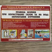 Правила безпеки при користуванні газом та на воді