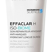 Відновлювальний зволожувальний крем La Roche-posay effaclar h iso-вiome для зневоднено