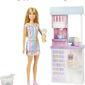 Барбі і магазин морозива Barbie Ice cream shop playset оригінал. Барби