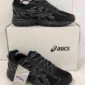 Мужские культовые кроссовки "Asics" пр-во Вьетнам (черные)