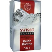 Швейцарська мелена кава Swisso Kaffee, 500г, 100% Арабіка середнього обсмажування