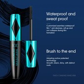 Туш для вій ICVC шалений об'єм thick cumling mascara