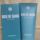 Мужской набор Bois de sauge yves rocher туалетная вода гель