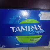 Tampax compak 22 шт