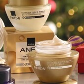 Нічний крем для обличчя " Пружність та еластичність" 45+ серії Anew Avon 50 ml