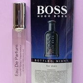 Hugo Boss Bottled Night 20 мл. Превосходный, древесно-фужерный аромат для мужчин.