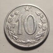 Монета Чехословаччини 10 геллерів 1962