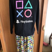 Пижама, комплект, костюм, 100% коттон, XL. play station. в ідеалі