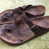 босоножки, сандали, кожа, шльопки, р. 43 вст. 28 см, Birkenstock