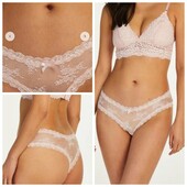 Hunkemoller! Ніжно-рожеві жіночі труси, бразиліани Хл розмір pale lilac! Лот 14