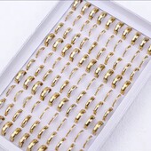 Каблучка 'Stainless Steel' нержавіюча сталь, обручка р 16(4)