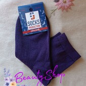Женские носки socks жіночі шкарпетки фіолетові середньо-довгі Турція