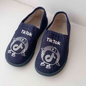 Мокасины "Tik Tok" в идеале.18см(собирайте мои лоты)