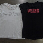 Комплект футболок Adidas,Pumaна девочку состояние очень хорошее
