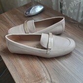 Зручні лофери пудрового кольору Calvin Klein 37,5 р-р
