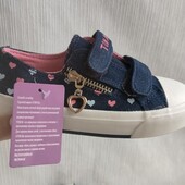 Кеды детские Tom.M в сердечки