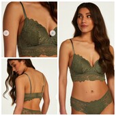 Hunkemoller! Комфортний жіночий бюстгальтер без кісточок 85Д four leaf clover! Лот 237