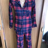 Пижама, комплект, 100% cotton. XS. Primark. в ідеалі