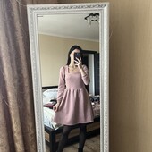 Сукня замша платье