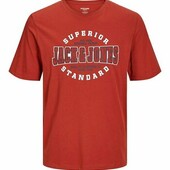 Футболка теракот Jack & Jones 176