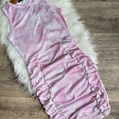 Стильна трендова сукня в рубчик , XS S