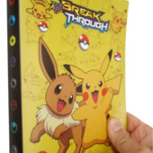 Альбом 20х15см, аниме -книга Pokemon ,папка для коллекции на 120-240 карточек
