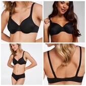 Hunkemoller! Комфортний жіночий бюстгальтер на кісточках 90В black! Лот 21
