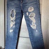 оригинал, джинсы мом Zara trafaluc , почти новые