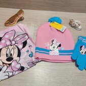Шапка двойная с Минни, 3-6 лет