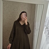 В'язане платтячко, об'ємні рукавчики ❤️Нове