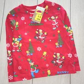 Піжамна кофта Primark, 3-4р / 104см. З біркою!