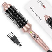205 Термощітка Parwin Pro Beauty, кругла щітка з підігрівом 40 мм, щітка для створення блискучих і