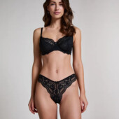 Труси жіночі бразильянки мереживні від hunkemoller розмір євро 2XL.