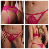 Hunkemoller private collection! Мереживні жіночі труси, стрінги S розмір! Лот 58