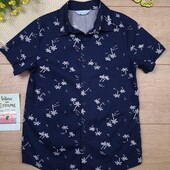 Дитяча сорочка 8-9 років Primark з коротким рукавом для хлопчика