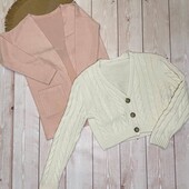 Флісовий кардиган та вязана кофта 128/134 см Primark
